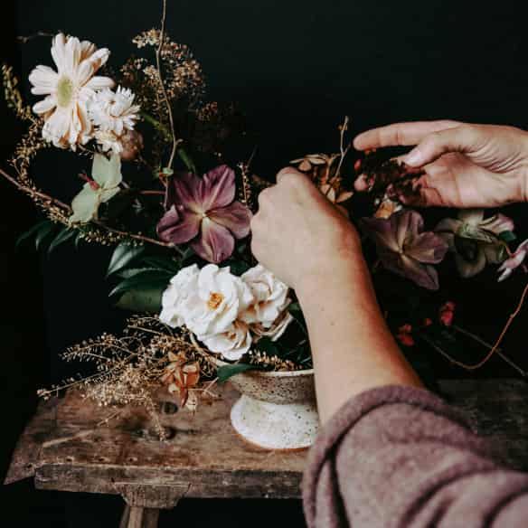 Flower hand made